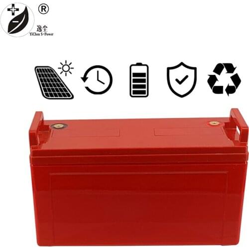 Trolling motor LiFePO4 battery 12v 200Ah Lithium Iron Phosphate Battery Pack Built-in 100A BMS Lithium Solar power battery