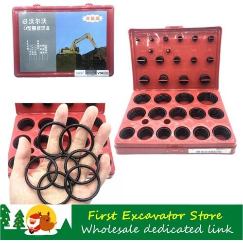 For Excavator Accessories VOLVO Boxed O-ring Sealing Ring Rubber Ring High Quality Boxed Rubber Ring Upgraded Rubber Ring