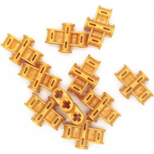 MOC Building Blocks Self-Locking Bricks Technical Parts 10pcs CROSS BLOCK 3X2X1 compatible with lego for Kids Boys Toy 11272