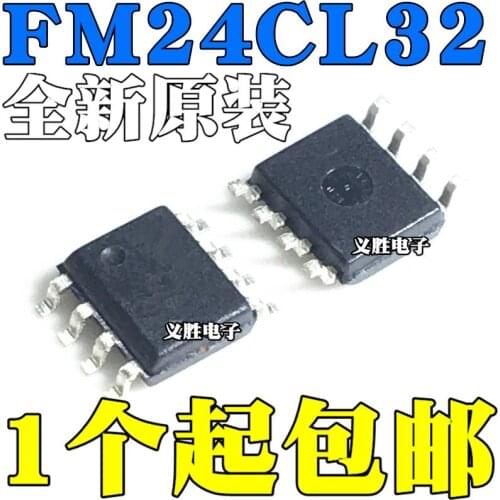10pcs/lot New original FM24CL32-GTR FM24CL32-G -S SMD SOP8 memory 32KB 5V