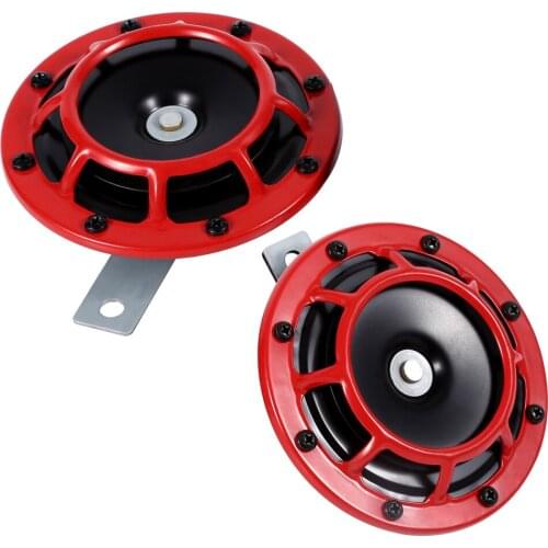 2pcs/set Universal 115Db Compact Super Electric Blast Tone Loud Blast Horn With Relay 335/400HZ 12V For Motorcycle Car