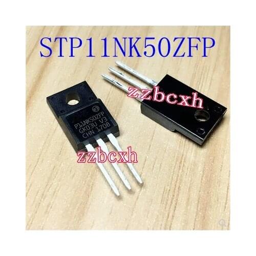 5PCS/LOT New original In Stock STP11NK50ZFP TO-220F
