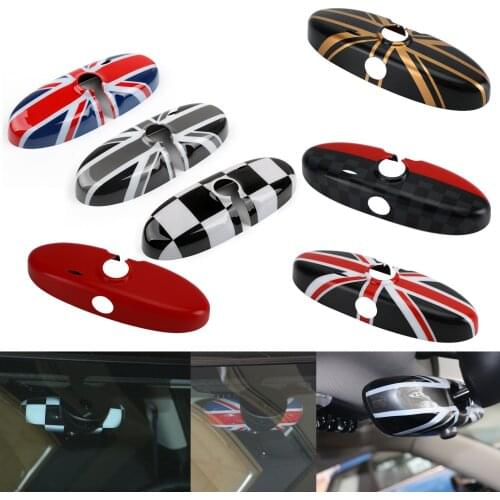 Artudatech For MINI R56 Cooper R55 R57 R60 R61 Car Rear View Mirror Cover UK Flag Housing ABS Rearview Mirror Vehicle Parts