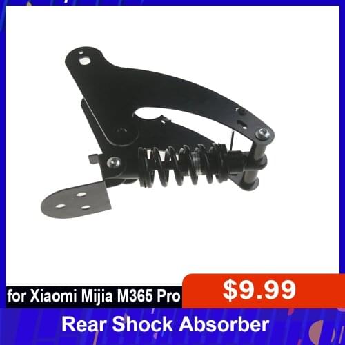 Electric Scooter Rear Shock Absorption Part High-Density Rear Suspension Kit Front Suspension Fork for Xiaomi Mijia M365 Pro
