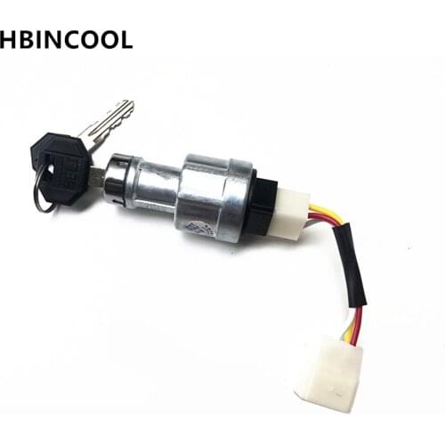 For forklift accessories Start switch Electric door lock preheat switch Ignition switch JK411-3-HS High quality accessories