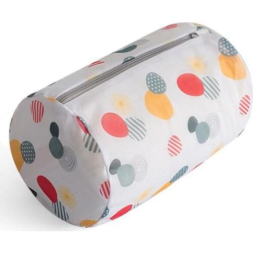 Travel Zippered Laundry Bag Clothes Washing Machine Laundry Bra Aid Lingerie Mesh Net Wash Bag