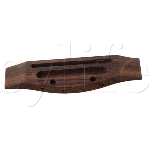 Rosewood Double Groove Bridge for Ukulele 4String Guitar Accessories