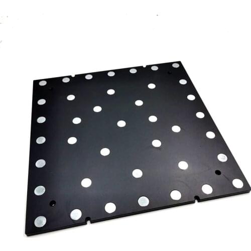 Funssor Voron 2.4 BLV Cube 3D printer black anodized 310mm magnet Build Plate DIY aluminum build plate 8mm thickness