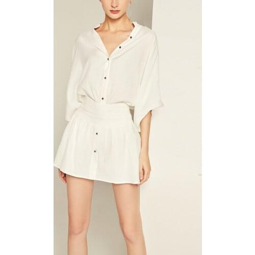 Runway Set 2 Two Piece 2020 Spring Summer Autumn Fashion Luxury Designers High Quality Suits Shirt Blouse Tops Mini Skirt