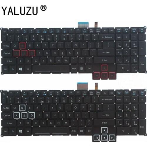 YALUZU New for Acer Predator G9-791 G9-791G G9-591 G9-591R G9-591G G9-793 G9-593 G9-792 US backlit keyboard