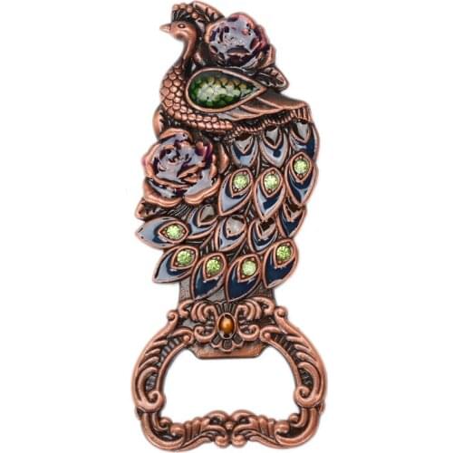 2020 New Coming Vintage Metal Decorative Magnets Creative Multifunction KTV Bar Bottle Beer Opener Fridge Magnets Gift Ideas