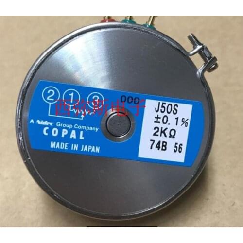 Original Japan division COPAL J50S potentiometer 1 k, 2 k 5 k, 10 k 500 Ω spot