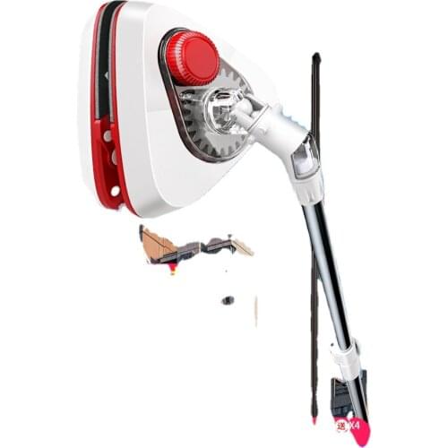 TT Glass Squeegee Household Double-Sided Cleaning High-Rise Window Hollow Three-Layer Strong Magnetic Scraping Clean-Keeping