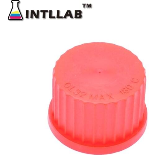 INTLLAB GL Screw Cap GL14/GL16/GL18/GL25/GL32/GL45 with Internal Molded Seal Rings. Laboratory, high temperature resistance