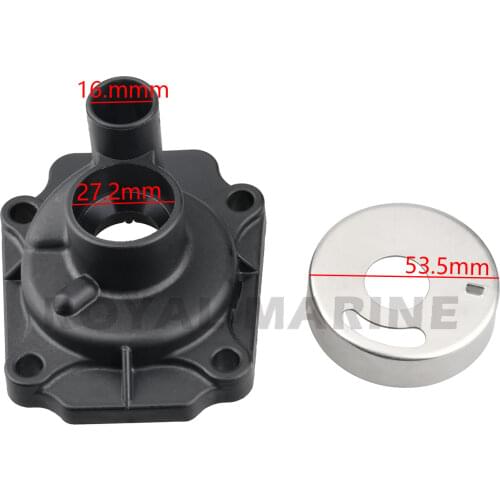 17411-94L00-000 WATER PUMP CASE 17413-94L10-000 SLEEVE,WATER PUMP CASE for Suzuki DF25A DF30A DT25 DT30 17411-94L00 17413-94L10