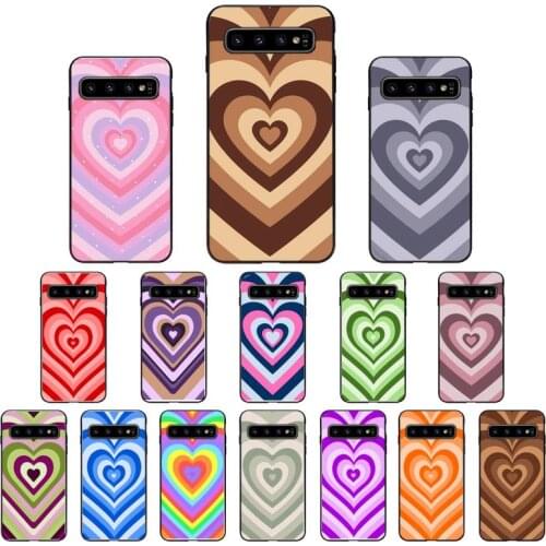Yinuoda Latte Matcha Coffee Love Heart Phone Case for Samsung S6 S6edge Plus S7 S7edge S8 S9 S10 S10E S20 Plus Ultra