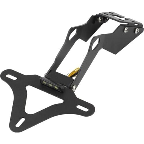 Motorcycle Fender Eliminator Number Plate LED Light License Plate Holder Bracket for Honda CBR250RR 2017-2020