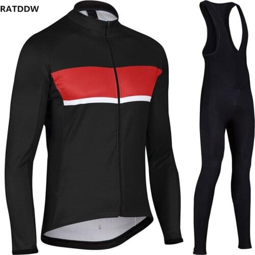 Road Winter Fleece Thermal Bike Cycling Jersey Long Sleeve Bicycle Clothing Clothes Ropa Ciclismo Bike Jerseys For Winter
