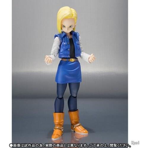 Dragon ball Z Android No. 18 Articulated Dragonball Action figure Toys 14cm