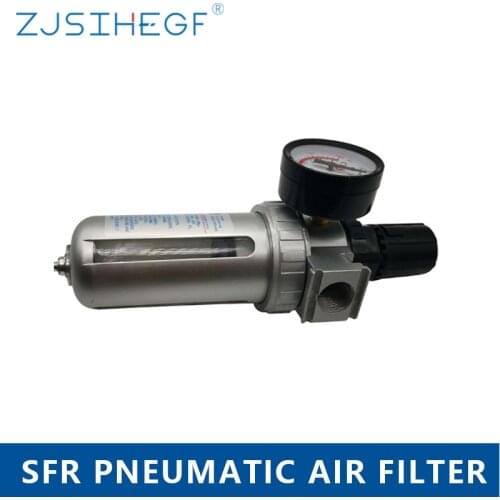 SFR-200/SFR-300/SFR-400 Air Regulator Filter Compressor Moisture Water Oil Lubricator Trap Copper