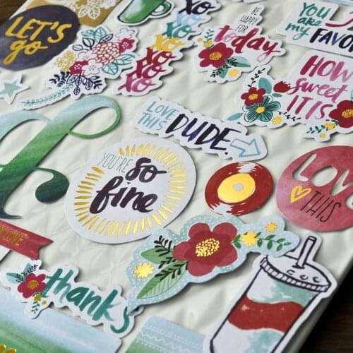 KSCRAFT 25pc You Are My Favorite Cardstock Die Cuts for Scrapbooking Happy Planner/Card Making/Journaling Project