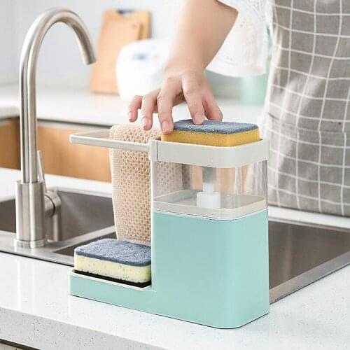 Kitchen Press Outlet Box Wipe Arrangement Rack Sponge Drainage Dishwashing Countertop Rag Racks Storage Artifact