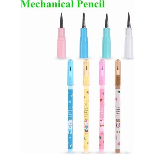 M&G 4PCS Multi Point Pencils Non-sharpening Auto Mechanical Pencil Push-A-Point Strong Pencil Lead for School Supplies IELTS Use