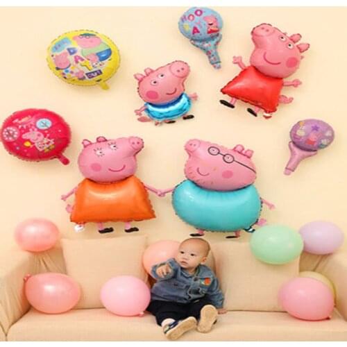 Фольгированные воздушные шары Peppa Pig China At AliExpress
