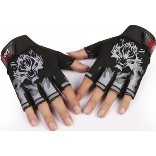 Body Building Gym Training Fitness WeightLifting Gloves For Men Women Workout Half Finger Exercise Gym Tactical Gloves