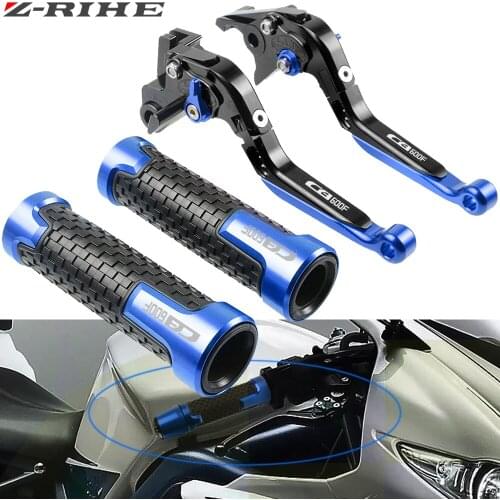 Motorcycle Brake Clutch Levers Handlebar grip Handle Grips For Honda CB600F CB 600 F Hornet 2007-2013 2008 2009 2010 2011 2012
