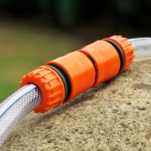 3/4 inch Hose Coupling Joint Garden Watering Tubing Fittings Tap Irrigation Water Pipe Adapter Extender Quick Connector#38