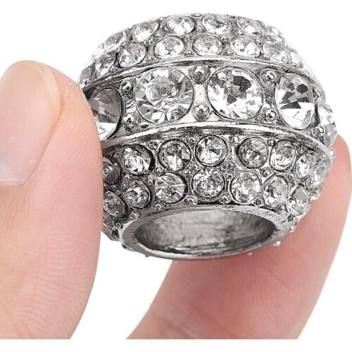 Bling Icy Crystal Rhinestone Car Seat Headrest Collar Decor Car-styling Seat Rod Diamond Ring Interior Mouldings