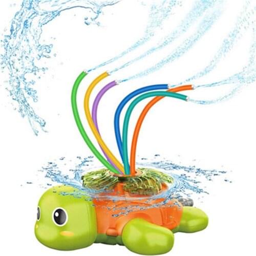 Outdoor Sprinklers for Kids Rotating Tortoise Swinging Hose Toys