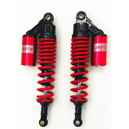 360mm 8mm spring Motorcycle Shock Absorbers for Honda VT500 CB1300 MT250 Yamaha XT500 Suzuki VX800 KAWASAKI ZRX1200 Black Red