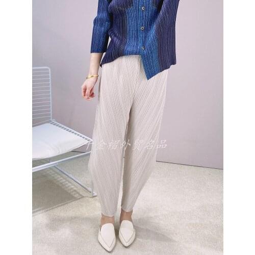 Женские брюки с высокой талией Changpleat China At AliExpress