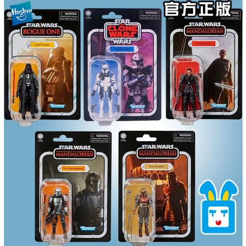 3.75 Inch Star Wars Figures Phantom Menace Amidala The Fighter Pilot Anakin Dolls Model Action Figure Toy Collection Kids Gift