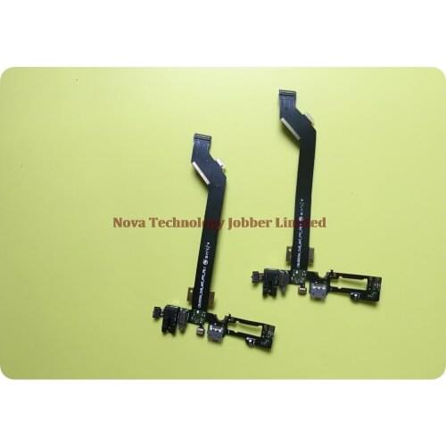 Wyieno Charging Port Board For Fly Tornado Slim IQ4516 USB Charger Connector Flex Cable Plug Replacement Microphone Tracking