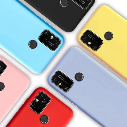 Simple Case For Honor 9A Case 6.3" Soft Tpu Frosted Phone Cover For Huawei Honor 9A 9 A MOA-LX9N Bumper Honor9A A9 Play9a Fundas