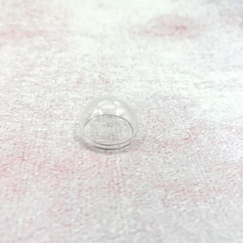 10pcs/lot 20mm hemisphere clear half round glass globe bubble glass cover dome diy glass wishing bottles glass vial necklace