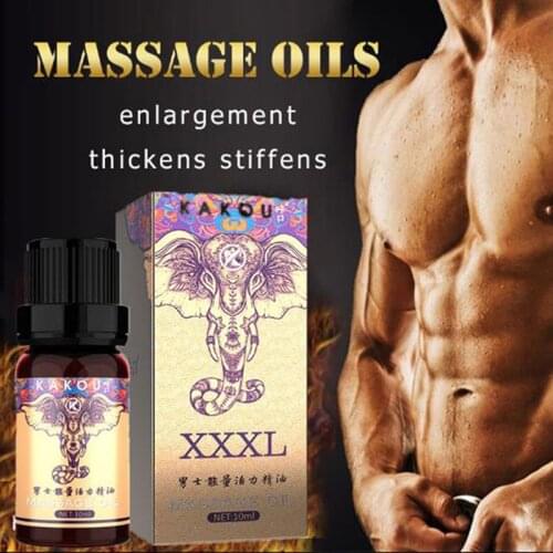 Penis Thickening Growth Man Massage Oil Cock Erection Enhance Men Health Care Penile Growth Bigger Enlarger Essential Oil