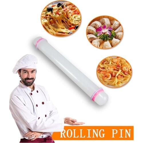 1pc Kitchen Rolled Fondant Tools Silicone Rolling Cupcake Decorating Roller Cake Decorating Tools Mini Baking Cook Tools