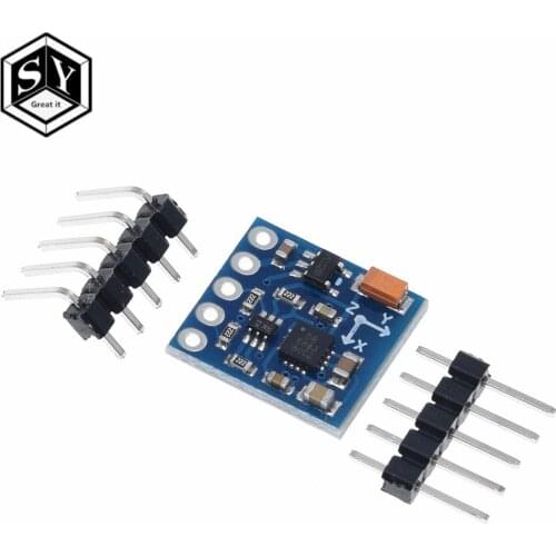 10PCS GY-271 Electronic Compass Compass Module HMC5883L Triple Axis Compass Three-axis Magnetic Field Sensor