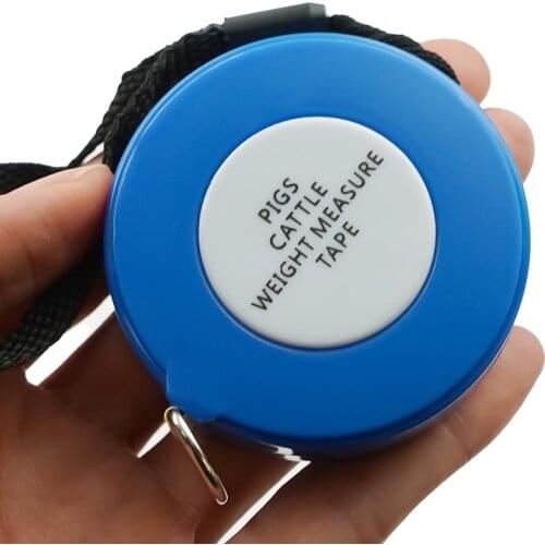 2.5m Farm Animal Body Measuring Ruler Cattle Tape Measure Bust Weight Contrast Ruler Soft for Farm Supplies Feeding Eqipment