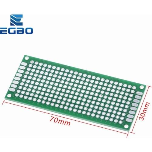 5PCS EGBO 3cm x 7cm Double Side prototype pcb 3*7 Proto Board