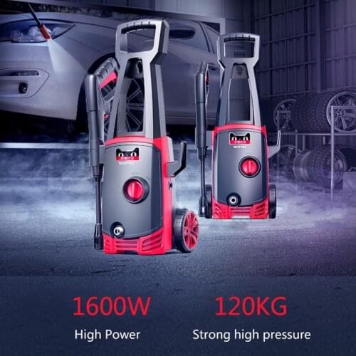 1400W 220V High Pressure Car Washer Home Use Automatic Car Wash Pump Water Gun High Power Washing Machine Cleaning Tool
