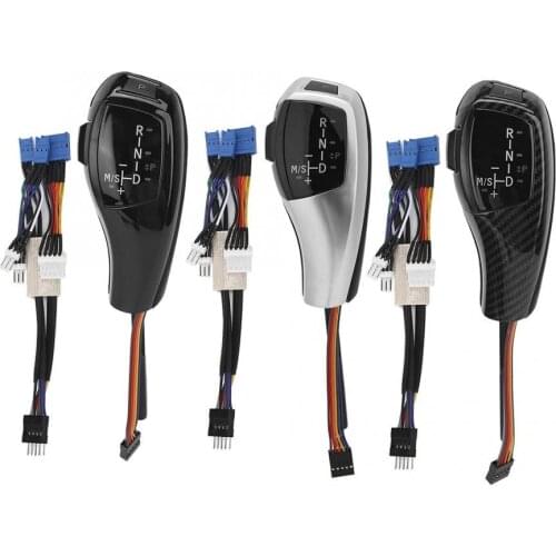Electric LHD Automatic LED Gear Shift Knob Retrofit Kit Fits for E46 E60 E61 Refit for F30 Style accessories