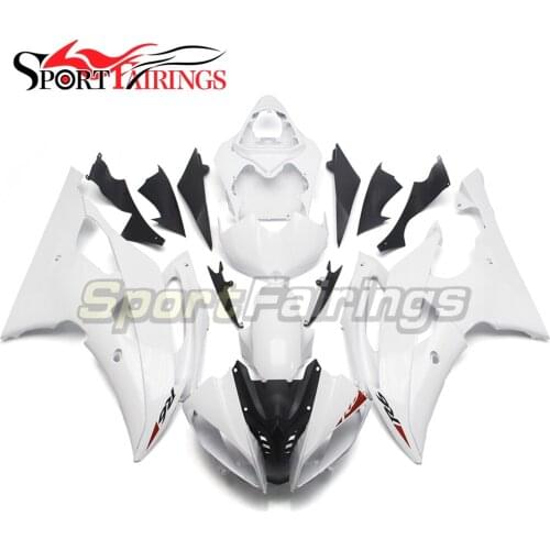 Body Kits For Yamaha YZF 600 R6 2008 - 2015 YZF-R6 Complete ABS Motorcycle Fairing Kit Injection Molding Cowlings White Pearl