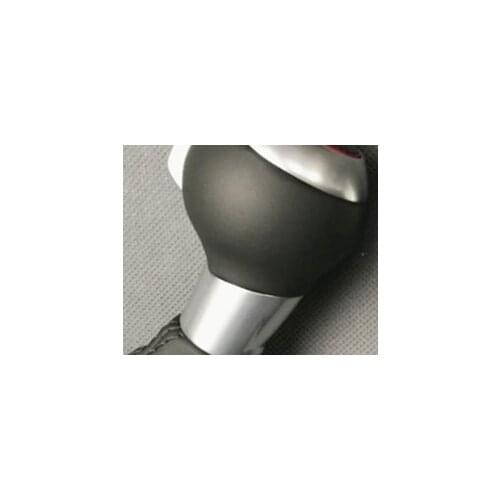 Leather Concave-convex with White Frame Model R-line R RS-plus S-4 S-Q5 G-TI Gear Shift Knob for VW Tiguan Brand New Genuine