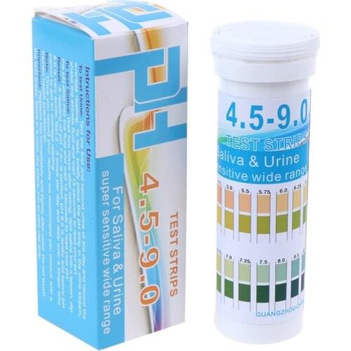 New 150 Strips Bottled PH Test Paper Range PH 4.5-9.0 For Urine Saliva Indicator