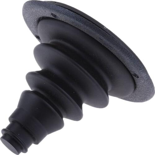 Boat Rigging Wire Harness Steering Throttle Shift Cable Boot Cover - 4.72 inch 120mm (Black)